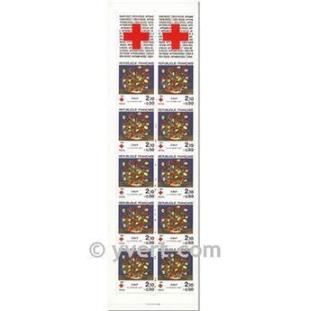 n° 2033 -  Selo França Carnets Cruz Vermelha