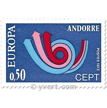 n° 226/227 -  Timbre Andorre Poste