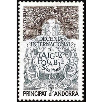 n° 298 -  Timbre Andorre Poste