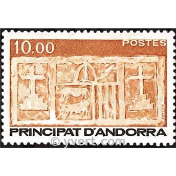 n° 337 -  Timbre Andorre Poste