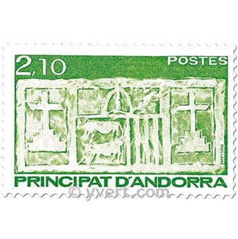 n° 390/391 -  Timbre Andorre Poste
