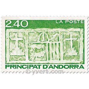 n° 436/437 -  Timbre Andorre Poste