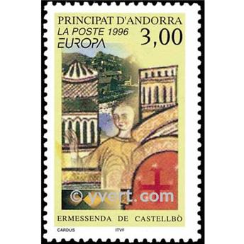 n° 476 -  Timbre Andorre Poste