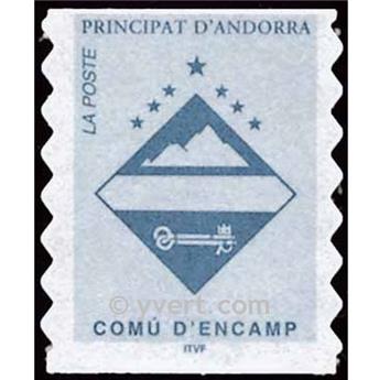 n° 485 -  Timbre Andorre Poste