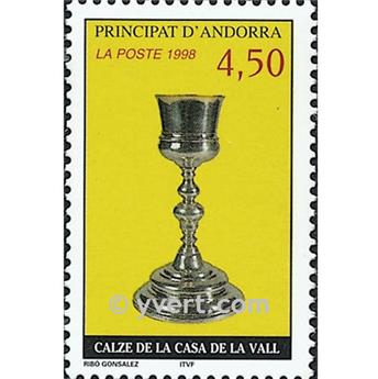 n° 506 -  Timbre Andorre Poste