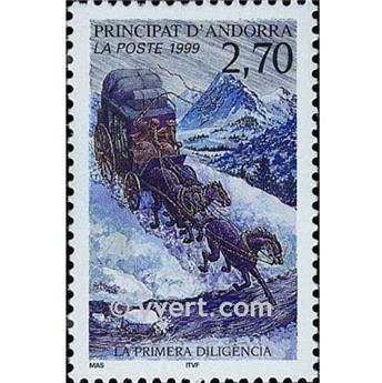 n° 516 -  Timbre Andorre Poste