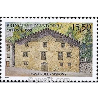 n° 522 -  Timbre Andorre Poste