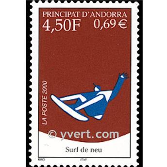 n° 526 -  Timbre Andorre Poste