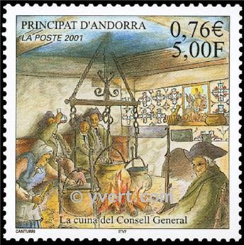nr. 551 -  Stamp Andorra Mail