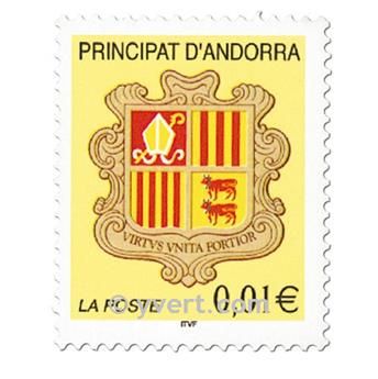 n° 555/558 -  Timbre Andorre Poste