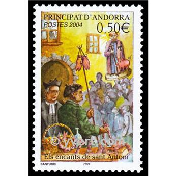 nr. 591 -  Stamp Andorra Mail