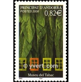 n° 624 -  Timbre Andorre Poste