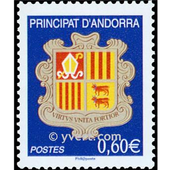 n° 633 -  Timbre Andorre Poste