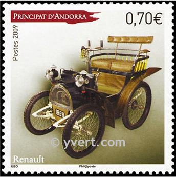 n° 674 -  Timbre Andorre Poste