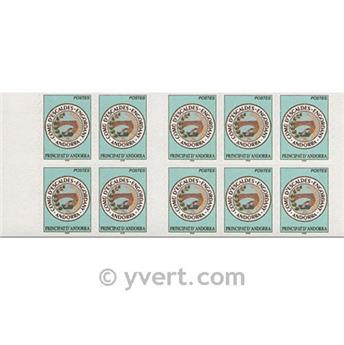 nr. 12 -  Stamp Andorra Booklets