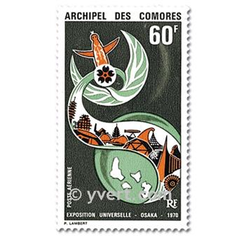 n° 30/31 -  Selo Comores Correio aéreo
