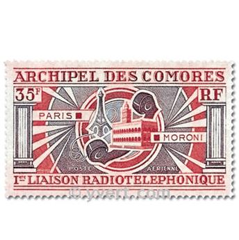 n° 42/43 -  Selo Comores Correio aéreo