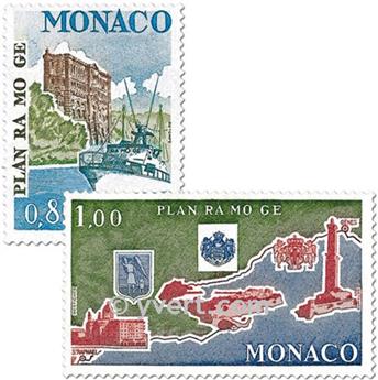 n° 1134/1135 -  Timbre Monaco Poste