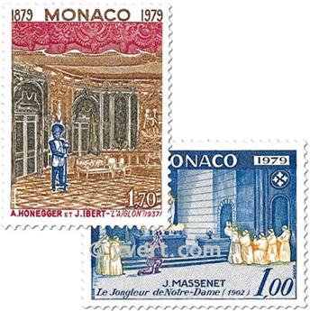 n° 1175/1180 -  Timbre Monaco Poste