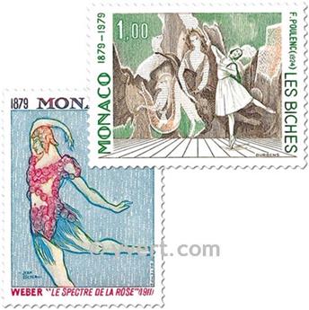 nr. 1190/1195 -  Stamp Monaco Mail