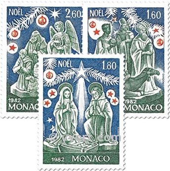 n° 1352/1354 (BF 23) -  Selo Mónaco Correios