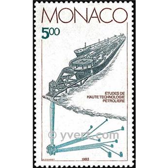 n° 1403 -  Selo Mónaco Correios