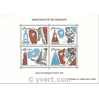 nr. 42 -  Stamp Monaco Souvenir sheets