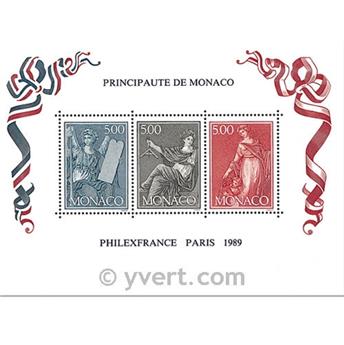 nr. 47 -  Stamp Monaco Souvenir sheets