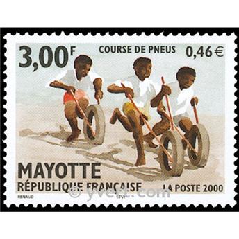 n.o 88 -  Sello Mayotte Correos