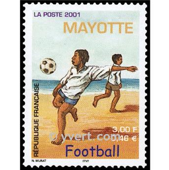 n° 101 -  Timbre Mayotte Poste