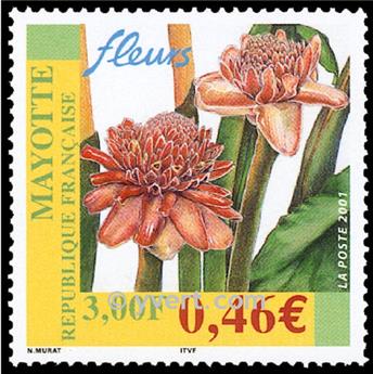 n.o 107 -  Sello Mayotte Correos