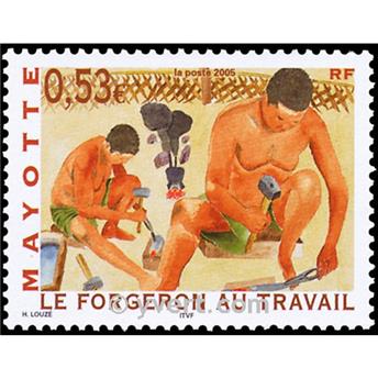 n° 182 -  Timbre Mayotte Poste
