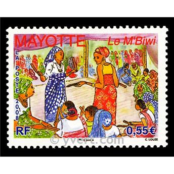 n° 217 -  Timbre Mayotte Poste
