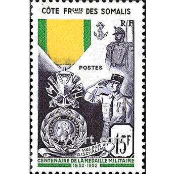 n.o 284 -  Sello Somalia francesa Correos