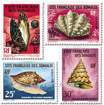 nr. 311/314 -  Stamp French Somaliland Mail
