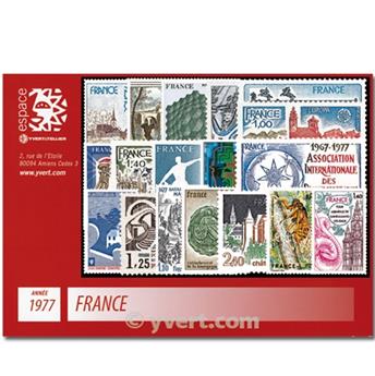 n° 1914/1961  - Selo França Ano completo  (1977)
