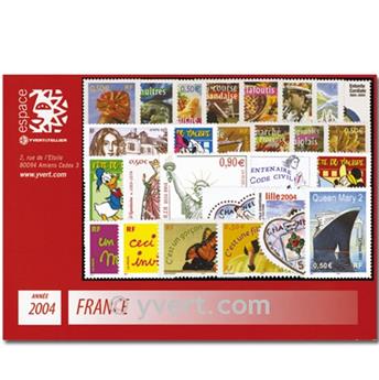 n° 3632/3730  - Sello Francia Año completo  (2004)