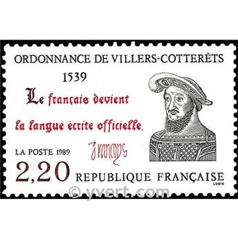 n.o 2609 -  Sello Francia Correos