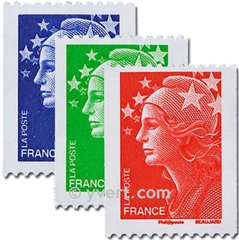 nr. 219/221 -  Stamp France Self-adhesive