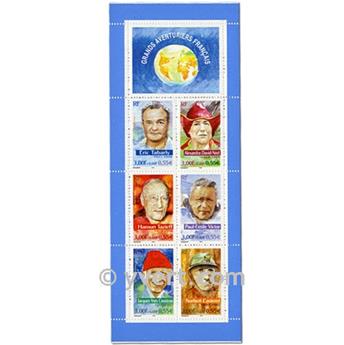 nr. BC3348 -  Stamp France Famous Figures Booklet panes