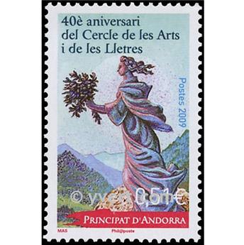 n° 678 -  Timbre Andorre Poste
