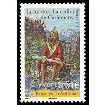 nr. 693 -  Stamp Andorra Mail