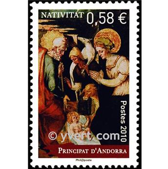 nr. 703 -  Stamp Andorra Mail