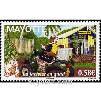 n° 240 -  Timbre Mayotte Poste