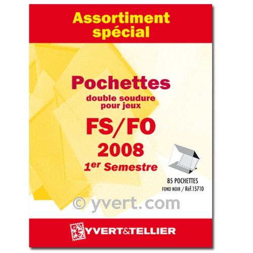 Assortiment de pochettes (double soudure) : 2008-1er semestre Assortiment de pochettes (double soudure) : 2008-1er semestre