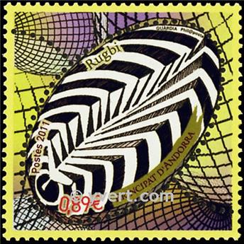 nr. 711 -  Stamp Andorra Mail