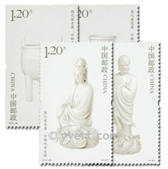 n°4965/4968 - Timbre Chine Poste