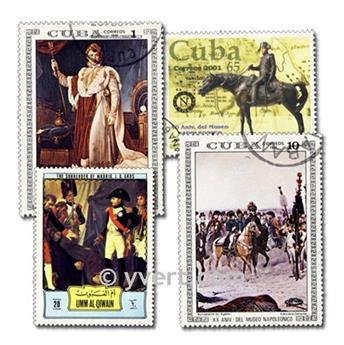 NAPOLEON: envelope of 200 stamps