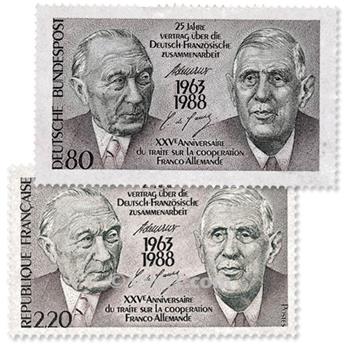 1988 - Joint issue-France-Germany
