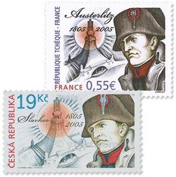 2005 - Emissão conjunta-França-República Checa-(lote)